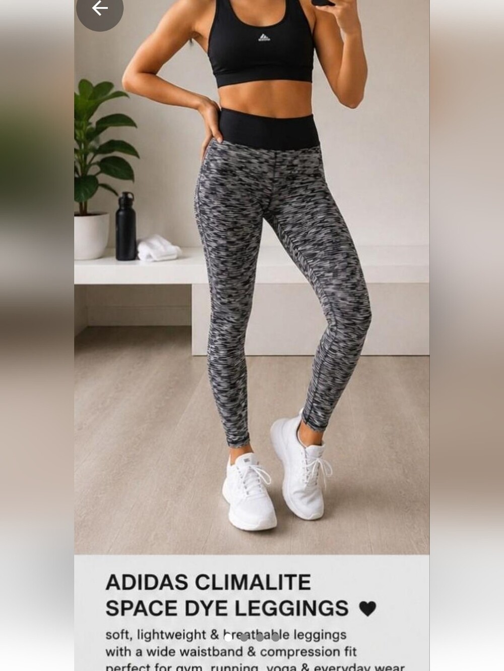 adidas Athleisure, Gymgirl, Sporty, Climalite leggings 🖤